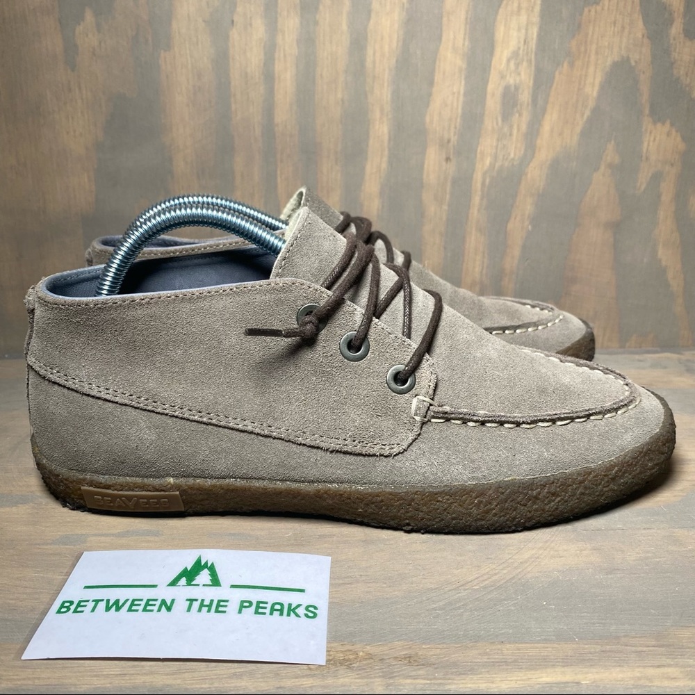 SeaVees Bayside Moc Mocassin Boat Shoe Suede 8